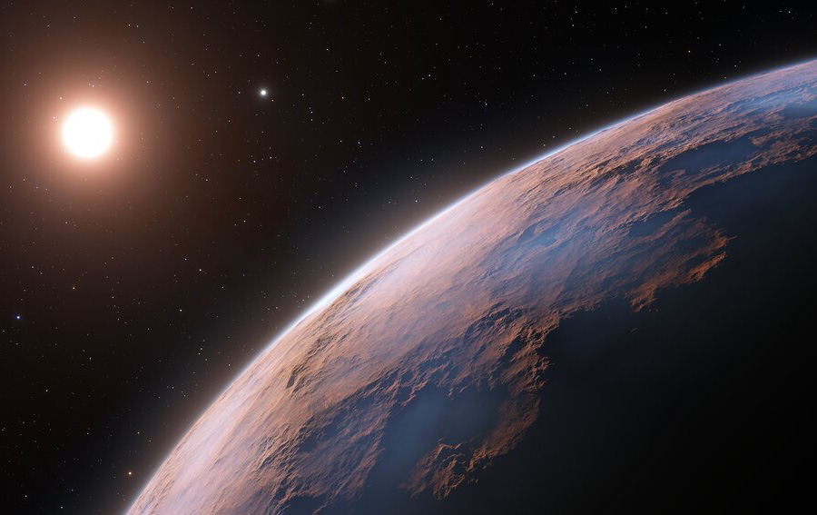 Planet Orbiting Proxima Centauri