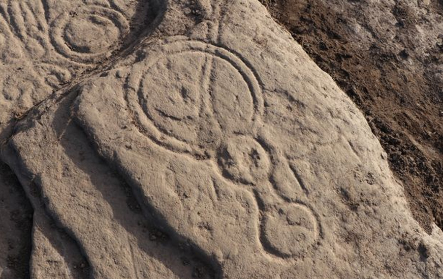 Rare Pictish Symbol Stone Found