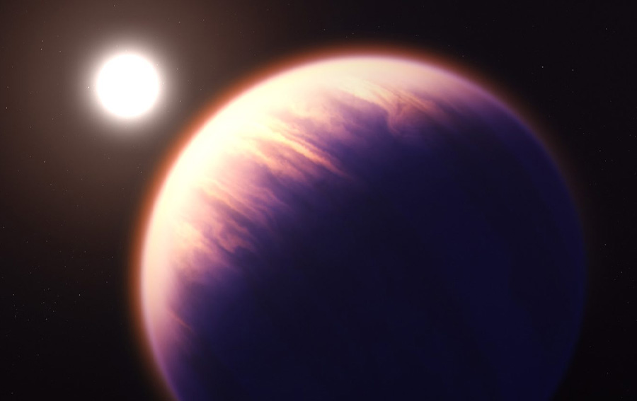 Exoplanet Show its Atmosphere